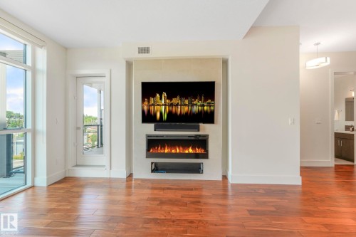 814 200 Bellerose Drive, St. Albert, AB - Indoor Photo Showing Other Room With Fireplace