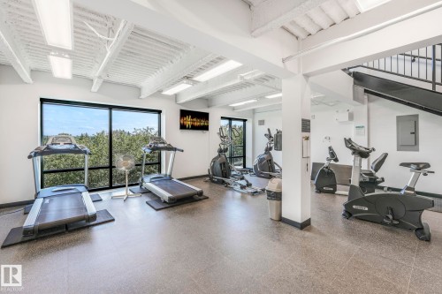 814 200 Bellerose Drive, St. Albert, AB - Indoor Photo Showing Gym Room