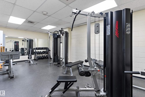 404 10149 Saskatchewan Drive, Edmonton, AB - Indoor Photo Showing Gym Room
