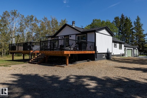 22355 Hwy 623, Rural Leduc County, AB - Outdoor With Deck Patio Veranda