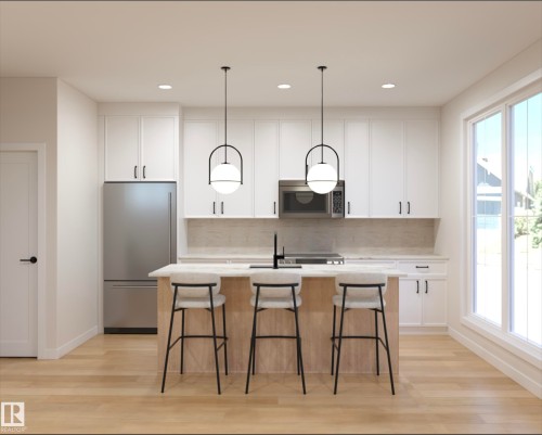 12211 124 Street, Edmonton, AB - Indoor Photo Showing Kitchen