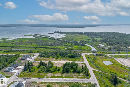 5225 55 55St, Wabamun, AB - Outdoor With Body Of Water With View