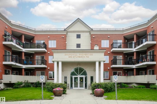 112 260 Sturgeon Road, St. Albert, AB - Outdoor With Facade