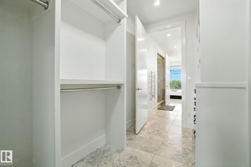 View of walk in closet - 11823 Saskatchewan Drive, Edmonton, AB - Indoor