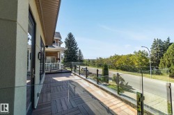 Balcony with view of scattered trees - 