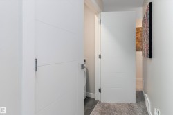 Hall with baseboards - 