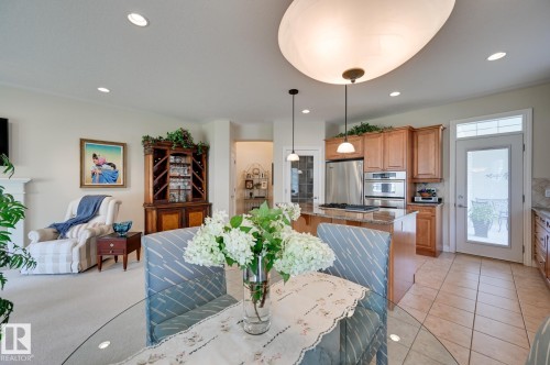 20 1225 Wanyandi Road, Edmonton, AB - Indoor Photo Showing Dining Room