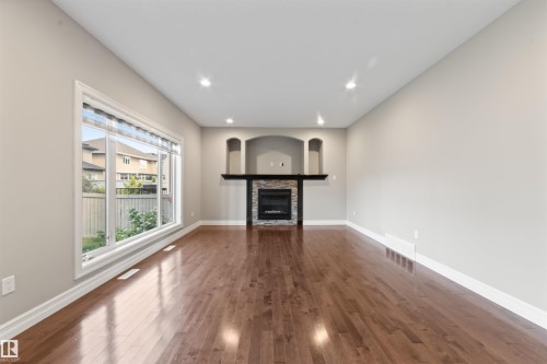 1721 Adamson Crescent, Edmonton, AB - Indoor With Fireplace
