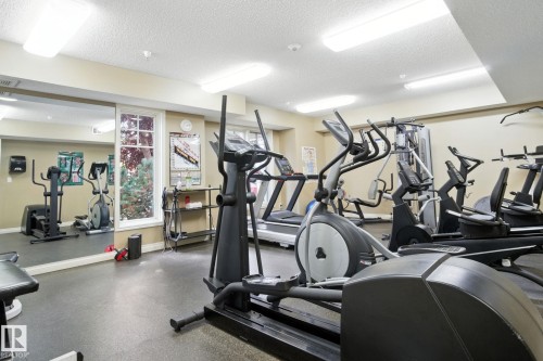 305 9819 96A Street, Edmonton, AB - Indoor Photo Showing Gym Room