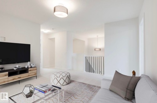 58 Rhea Crescent, St. Albert, AB - Indoor Photo Showing Living Room