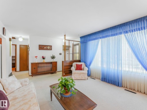 9010 Meadowlark Road, Edmonton, AB - Indoor Photo Showing Living Room
