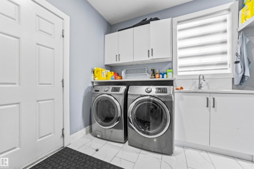 3909 49 Avenue, Beaumont, AB - Indoor Photo Showing Laundry Room