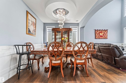 3909 49 Avenue, Beaumont, AB - Indoor Photo Showing Dining Room