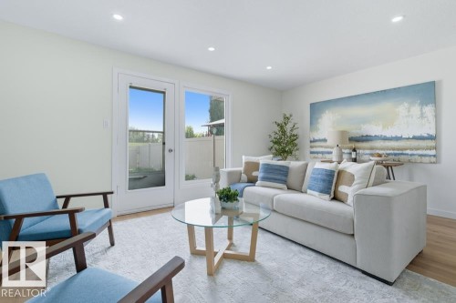 121 Abbottsfield Road, Edmonton, AB - Indoor Photo Showing Living Room