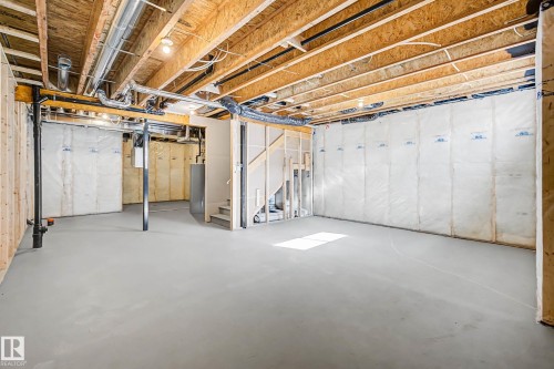 6923 51 Avenue, Beaumont, AB - Indoor Photo Showing Basement