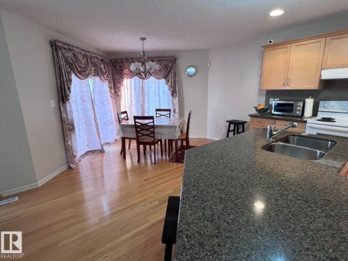 20707 56 Avenue, Edmonton, AB - Indoor Photo Showing Kitchen With Double Sink