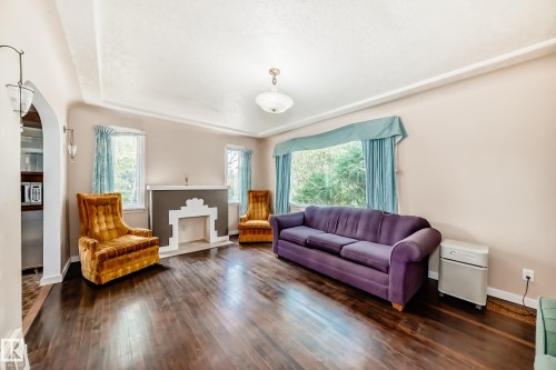 11233 95 Street, Edmonton, AB - Indoor Photo Showing Living Room