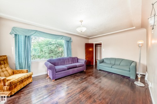 11233 95 Street, Edmonton, AB - Indoor Photo Showing Living Room