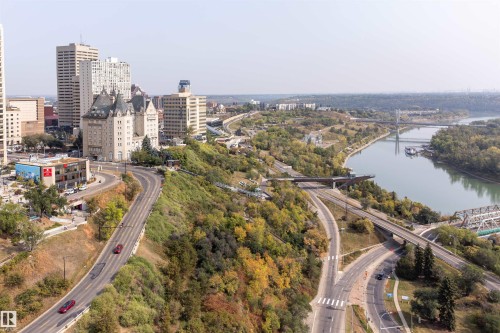 1812 9918 101 Street, Edmonton, AB - Outdoor With Body Of Water With View