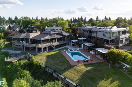 13758 Valleyview Drive, Edmonton, AB - Outdoor With In Ground Pool