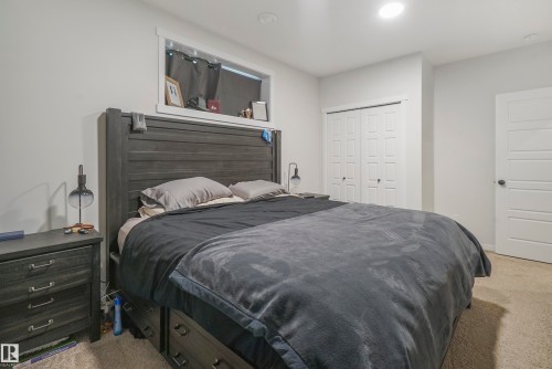 1138 Cy Becker Road, Edmonton, AB - Indoor Photo Showing Bedroom