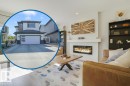 1138 Cy Becker Road, Edmonton, AB  - Indoor With Fireplace 