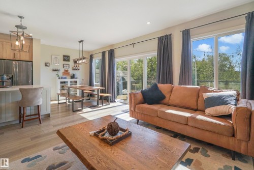1138 Cy Becker Road, Edmonton, AB - Indoor Photo Showing Living Room