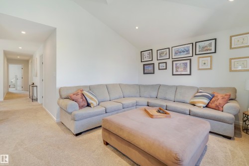 1138 Cy Becker Road, Edmonton, AB - Indoor Photo Showing Living Room