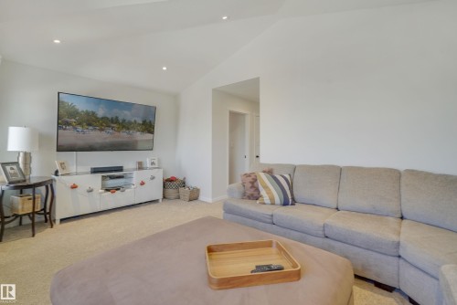 1138 Cy Becker Road, Edmonton, AB - Indoor Photo Showing Living Room