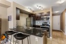 104 25 Element Dr, St. Albert, AB  - Indoor Photo Showing Kitchen With Stainless Steel Kitchen With Double Sink 