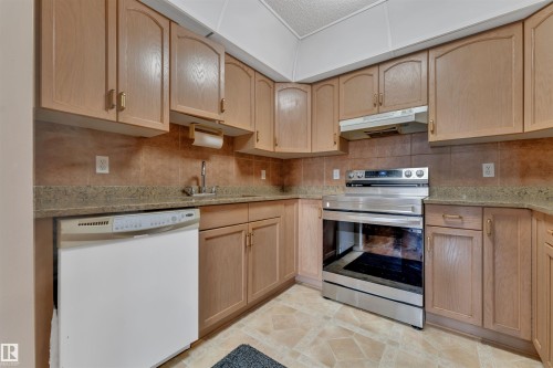 306 18020 95 Avenue, Edmonton, AB - Indoor Photo Showing Kitchen