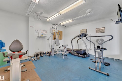 306 18020 95 Avenue, Edmonton, AB - Indoor Photo Showing Gym Room