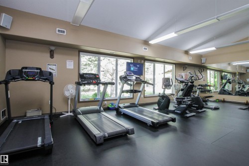 402 8912 156 Street, Edmonton, AB - Indoor Photo Showing Gym Room