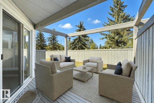 55 603 Youville Drive E, Edmonton, AB - Outdoor With Deck Patio Veranda With Exterior