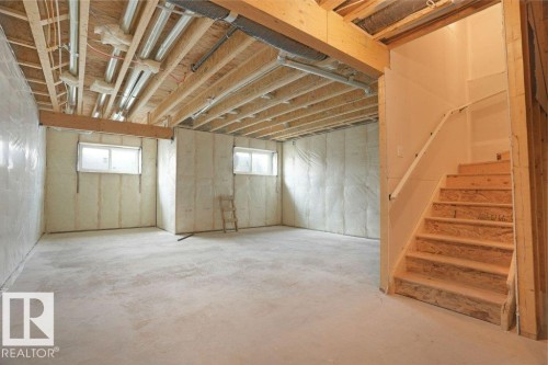 8447 Mayday Link, Edmonton, AB - Indoor Photo Showing Basement