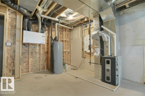 8447 Mayday Link, Edmonton, AB - Indoor Photo Showing Basement