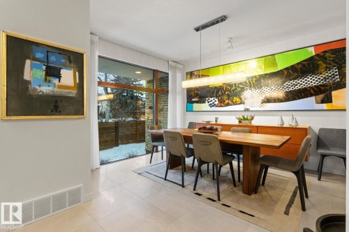 9739 145 Street, Edmonton, AB - Indoor Photo Showing Dining Room