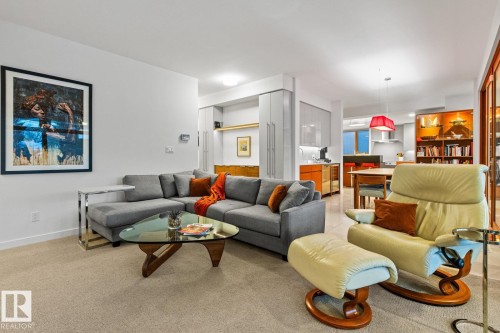 9739 145 Street, Edmonton, AB - Indoor Photo Showing Living Room