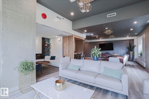 2103 10011 123 Street, Edmonton, AB - Indoor Photo Showing Living Room