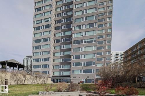 2103 10011 123 Street, Edmonton, AB -  With Facade