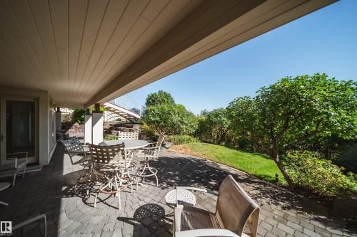 28 Riverside Crescent, Edmonton, AB - Outdoor With Deck Patio Veranda