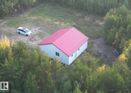 Drone / aerial view - 4011 50 Avenue, Rural Westlock County, AB 