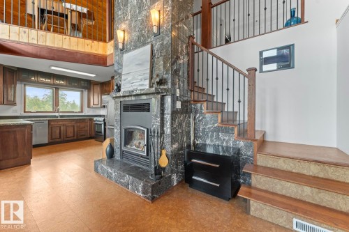 43123 Twp Rd 642A, Rural Bonnyville M.D., AB - Indoor Photo Showing Other Room With Fireplace