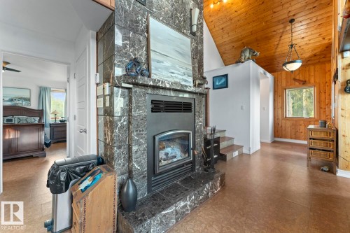 43123 Twp Rd 642A, Rural Bonnyville M.D., AB - Indoor With Fireplace