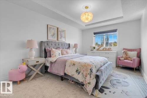 138 Twin Brooks Cove, Edmonton, AB - Indoor Photo Showing Bedroom