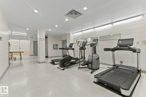 1910 10149 Saskatchewan Drive, Edmonton, AB - Indoor Photo Showing Gym Room