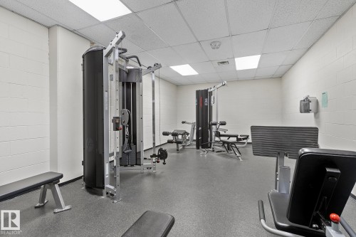 1910 10149 Saskatchewan Drive, Edmonton, AB - Indoor Photo Showing Gym Room