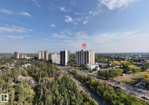 1910 10149 Saskatchewan Drive, Edmonton, AB - Outdoor With View