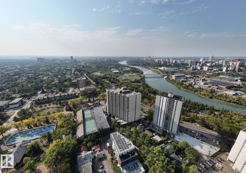 1910 10149 Saskatchewan Drive, Edmonton, AB - Outdoor With View