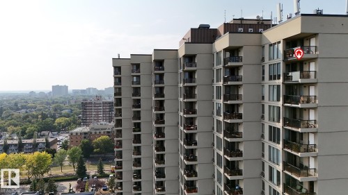 1910 10149 Saskatchewan Drive, Edmonton, AB - Outdoor With Balcony